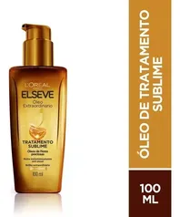 (Levando 2) Óleo finalizador extraordinário tratamento sublime nutrição frasco de 100ml Elseve