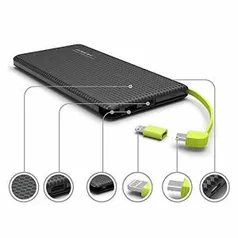 Carregador Pineng Portátil Power Bank Slim PN-951 10000mAh