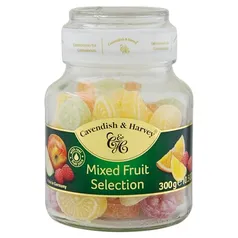 (REC) Cavendish & Harvey Bala de Frutas Vidro 300g