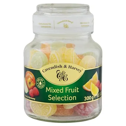 (REC) Cavendish & Harvey Bala de Frutas Vidro 300g