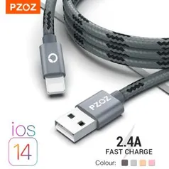 Cabo USB pzoz para iPhone | R$7