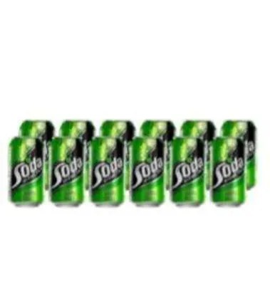 [R$10 de Magalupay] Refrigerante Antarctica Soda, 5 conjuntos de 12 unid. | R$99