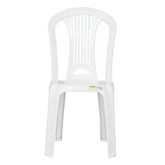 Cadeira de Plástico Atlântida Economy 89x44cm Branco Tramontina