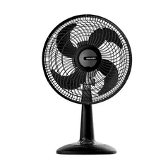 Ventilador de Mesa Mallory Eco Ts30, 4 Pás, 3 Velocidades, 110V, Preto E Grafite