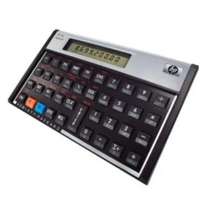 [Ponto Frio] Calculadora Financeira HP 12C Platinum por R$ 195