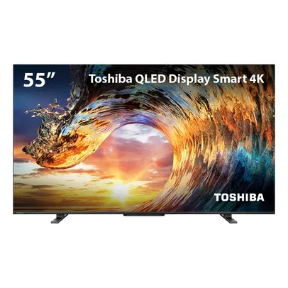 [AME 1791,40] Smart TV QLED 55'' 4K Toshiba 55M550LS VIDAA 3 HDMI 2 USB Wi-Fi - TB014M