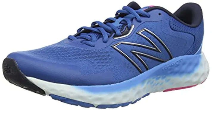 New Balance Fresh Foam X, Tênis Masculino, Azul/Rosa, 42