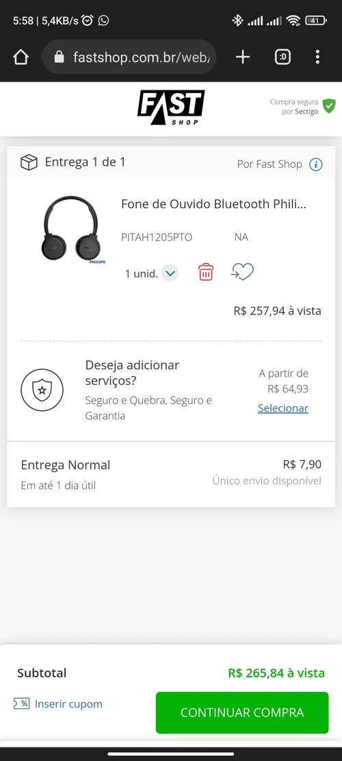 Imagen na descrição da promoção