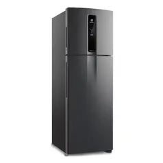 Geladeira Electrolux Frost Free Duplex Efficient com Autosense Cor Black Inox Look 390l (IF43B)