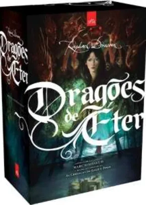 [Amazon] Box Trilogia Dragões de Éter - 3 Volumes por R$ 30