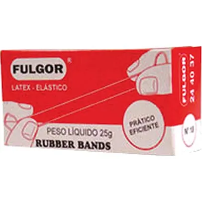 Elastico Fulgor, Multicor | R$1