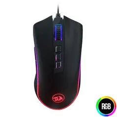 MOUSE GAMER REDRAGON KING COBRA FPS 24000DPI RGB USB, M711-FPS