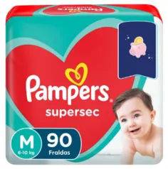 [APP] [C. Ouro] Fraldas Pampers Supersec Tam. M