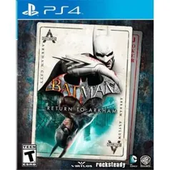 BATMAN RETURN TO ARKHAM - PS4