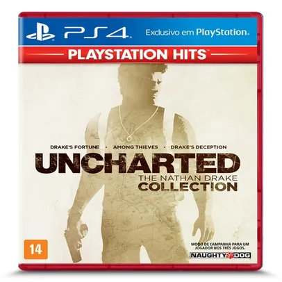Jogo Uncharted The Nathan Drake Collection Hits - Ps4 | R$50