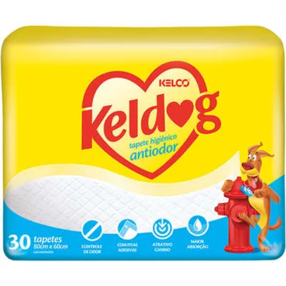 Tapete Higiênico Kelco Keldog Antiodor