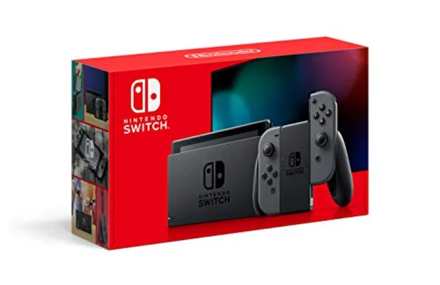 Console Nintendo Switch - Cinza (Nacional)