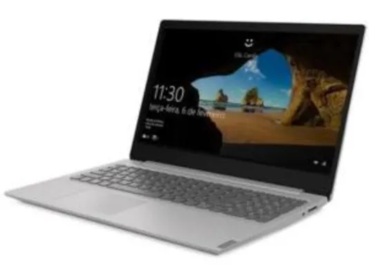 Notebook Lenovo Ideapad S145, Intel i7-8565U, 8GB, SSD 256GB, GeForce MX110 2GB | R$4.199