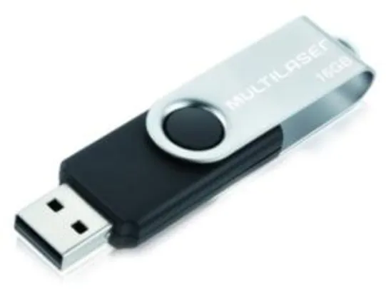 Pen Drive Multilaser Twist USB 2.0 16GB PD588