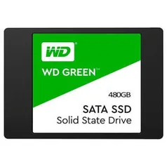 Ssd De 480gb Wd Green Preto | R$376