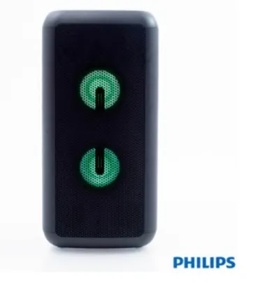 [Prime] Caixa de som Bluetooth Philips Party Speaker com Luzes e Bateria Recarregável - TANX200/78
