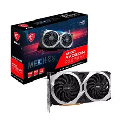 Placa de Vídeo RX 6750 XT MECH 2X 12G V1 Radeon, 12GB GDDR6, FreeSync, Dual Fan - MSI