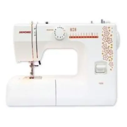 [Walmart] Máquina de Costura Janome 1006 - 6 tipos de pontos por R$ 500