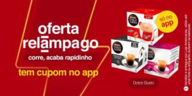 [APP/AME R$ 12] Capsulas Dolce Gusto | R$ 15