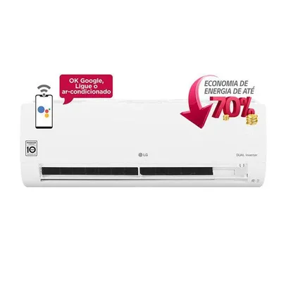 Ar Condicionado Split LG Voice 12000 Btus Dual Inverter Frio 127V S4UQ12JA31F.EB1GAMZ