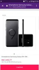 [Cartão Carrefour] Smartphone Samsung Galaxy S9+ SM-G9650ZKKZTO 128GB Preto 4G Tela 6.2 Câmera 12MP Android 8.0 - R$ 2899