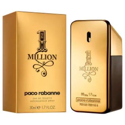 Perfume Paco Rabanne Masculino One Million EDT 30ml - R$149
