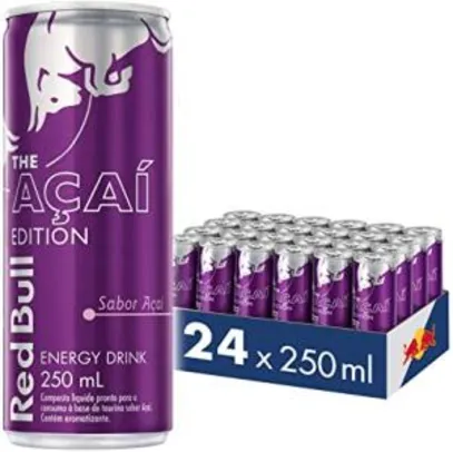[PRIME] Red Bull Açaí Energy Drink 250ml (pct 24 Latas)