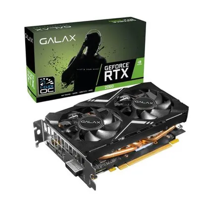 Placa de Vídeo GeForce RTX 2060 OC Edition 6GB GDDR6 | R$4632