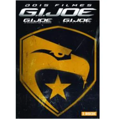 Coleção G.I. Joe: A Origem de Cobra + Retaliação (DVD) por R$19,90