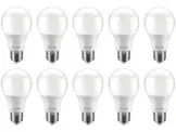 Kit Lâmpadas LED 10 Unidades Branca E27 9W