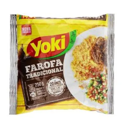 Farofa Pronta Yoki 250g (Min. 5) | R$1,65