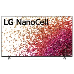 2021 Smart Tv Lg 86" 4k Nanocell 86nano75 2x Hdmi 2.1 Inteligência Artificial Thinq Aismart Magic Google Alexa