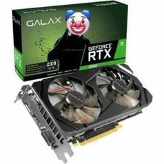 Placa de Vídeo Galax NVIDIA GeForce RTX 2060 6GB, GDDR6 - 26NRL7HPX7OC