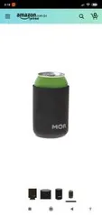 [Prime] Porta Latas Neoprene Cinza Mor - R$6