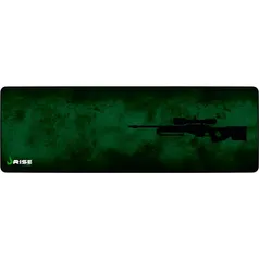 Mousepad Rise Gaming Sniper Costurado Extended Fibertek - RG-MP-06-SNP