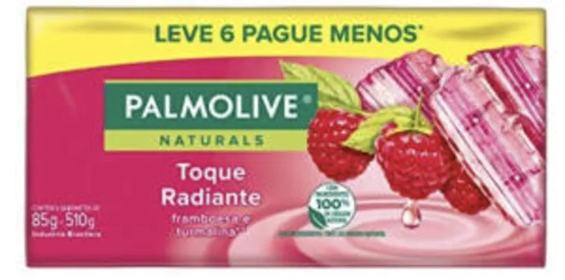 [Prime] Sabonete Em Barra Palmolive Naturals Segredo Sedutor 85G | R$6