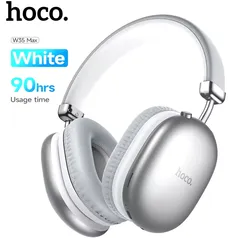 [Taxa Inclusa/Gpay] HOCO-W35 Max Sem Fio Hi Fi Música Headphone, 42 milímetros Bobina Speaker, Candy Color, Bluetooth 5.3