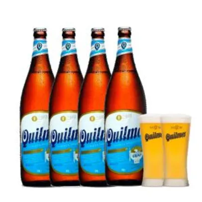 Kit Cerveja Quilmes + Copo personalizado | R$75
