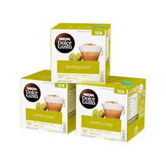 [AME R$ 36]APP Combo de Cápsulas Dolce Gusto Cappuccino 10 cápsulas - 3 caixas