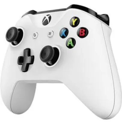 [Cartão Sub] Controle sem Fio Xbox One Branco com Bluetooth - Microsoft - R$199