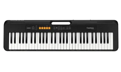 Teclado Musical Casiotone CT-S100 Casio Preto 61 Teclas Bivolt e Suporte Partituras