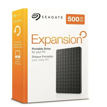 Foto do produto Hd Externo 500Gb Seagate Expansion
