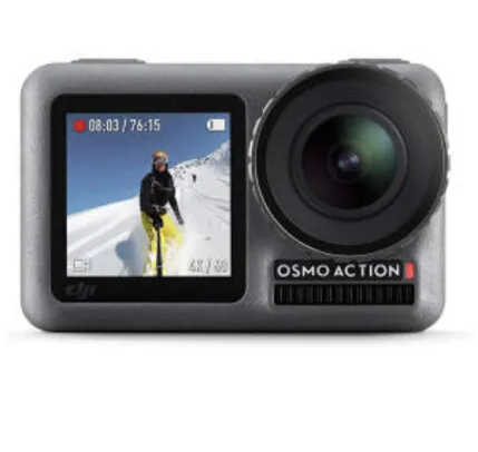 Camera DJI Osmo Action 4K Sensor CMOS F/2.8 - R$1799