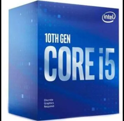 (15x cartão da loja) Processador Intel Core I5-10400F Cache 12MB 2.9GHz LGA 1200 | R$1079