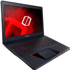 Notebook Samsung Odyssey Intel® Core i7 7700HQ 8GB HD 1TB Placa de Vídeo GeForce Gtx 1050TI 4GB Memória 15.6" Windows 10 R$3.799